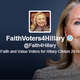 Illustration for article titled New Evangelical: @Faith4Hillary